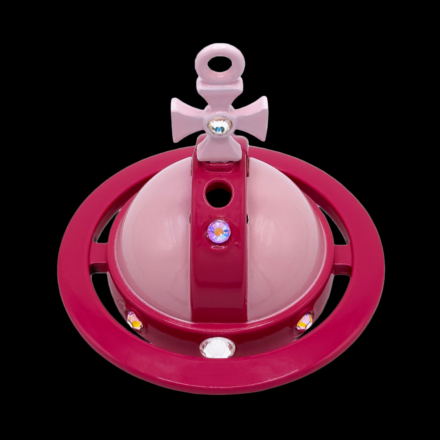 NANA Orb Lighter Necklace Pink